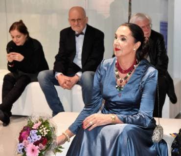 10.11.2017 Frankfurt am Main, Fraport-Arena FRANKfurtstyleaward Gala Talent-Contest Fashion and Design Hannemie Stitz-Krämer President & Founder of FRANKFURT STYLE AWARD