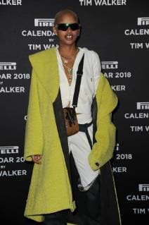 Pirelli Calendar by Tim Walker photocall Simone Thompson (Slick Woods) New York United States  560473