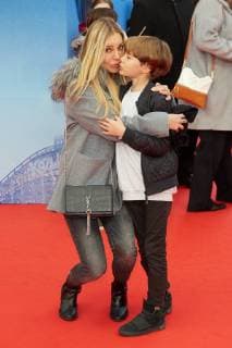 Xenia Seeberg und Sohn Philipp-Elias - Deutschlandpremiere von PADDINGTON 2 in Berlin am 12.11.2017. Premiere PADDINGTON 2