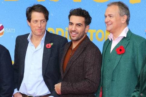 Hugh Grant + Elyas MÕBarek + Hugh Bonneville bei der Filmpremiere - Paddington 2 - im Kino Zoo Palast, Zoopalast, in der Hardenbergstrasse 29A, Berlin Copyright imago stock&people GmbH Tinkeres Datum: 12.11.2017 Film Paddington 2