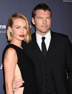 PAP11171834 PAP11171834 CULVER CITY, CA - NOVEMBER 11: Model Lara Bingle (L) and actor Sam Worthington attend the 2017 Baby2Baby Gala at 3Labs on November 11, 2017 in Culver City, California. 222221 Papixs Starface 2017-11-11 CA Culver City Etats-Unis  Copyright: xPapixsx xStarfacex STAR_222221_031