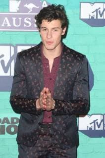 Canadian singer Shawn Mendes attends the red carpet arrivals of MTV European Music Awards at the SSE Arena in London on November 12, 2017.  LON20171112123 RUNExHELLESTAD