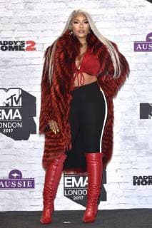 Stefflon Don bei der Verleihung der MTV European Music Awards 2017 in der Wembley Arena. London, 12.11.2017
