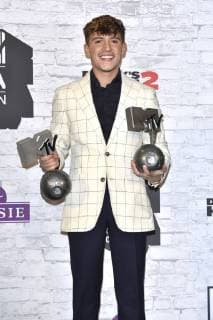 Lil Kleine bei der Verleihung der MTV European Music Awards 2017 in der Wembley Arena. London, 12.11.2017