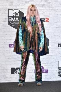 Kesha bei der Verleihung der MTV European Music Awards 2017 in der Wembley Arena. London, 12.11.2017