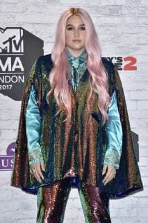 Kesha bei der Verleihung der MTV European Music Awards 2017 in der Wembley Arena. London, 12.11.2017