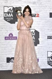 Camila Cabello bei der Verleihung der MTV European Music Awards 2017 in der Wembley Arena. London, 12.11.2017