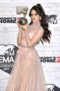 Camila Cabello bei der Verleihung der MTV European Music Awards 2017 in der Wembley Arena. London, 12.11.2017