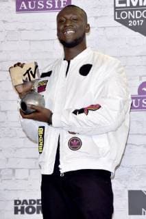 Stormzy bei der Verleihung der MTV European Music Awards 2017 in der Wembley Arena. London, 12.11.2017