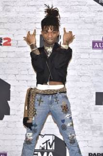 Swae Lee bei der Verleihung der MTV European Music Awards 2017 in der Wembley Arena. London, 12.11.2017