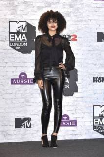 Nathalie Emmanuel bei der Verleihung der MTV European Music Awards 2017 in der Wembley Arena. London, 12.11.2017