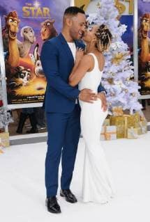 November 12, 2017 - Westwood, CA, U.S. - 12 November 2017 - Westwood, California - Devon Franklin, Meagan Good. Star Los Angeles Premiere held at The Regency Village Theater in Westwood. Photo Credit: AdMedia Westwood U.S. - ZUMAa123 20171112_zaa_a123_205 Copyright: xBirdiexThompsonx