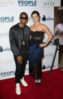 Usher Raymond IV and Kaily Smith attend the premiere of The Orchard s People You May Know at the Pacific Theatres The Grove on November 13, 2017 in Los Angeles, California USA 2017 The premiere of The Orchard s People You May Know at the Pacific Theatres The Grove in Los Angeles, California  Copyright: xMSUxStudiox