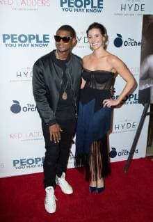 Usher Raymond IV and Kaily Smith attend the premiere of The Orchard s People You May Know at the Pacific Theatres The Grove on November 13, 2017 in Los Angeles, California USA 2017 The premiere of The Orchard s People You May Know at the Pacific Theatres The Grove in Los Angeles, California  Copyright: xMSUxStudiox