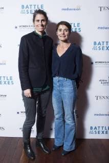 Nathalie Dechy CELEBRITES Avant Premiere Battle of the Sexes Paris 14 11 2017 JBAutissier Panoramic 