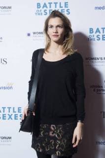 Margot Bancilhon CELEBRITES Avant Premiere Battle of the Sexes Paris 14 11 2017 JBAutissier Panoramic 