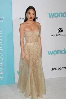 Bea Miller at the Premiere of Lionsgate s Wonder held at the Regency Village Theatre in Westwood, CA, November 11, 2017.  Copyright: xJosephxMartinezx 33477_024JM