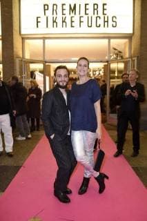 Franz Rogowski und Saralisa Volm bei der Premiere des Kinofilms Fikkefuchs im Kino International. Berlin, 14.11.2017