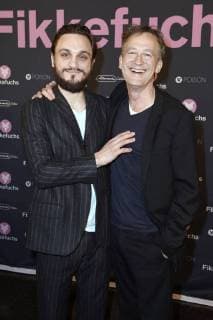 Franz Rogowski und Jan Henrik Stahlberg bei der Premiere des Kinofilms Fikkefuchs im Kino International. Berlin, 14.11.2017