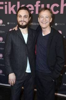 Franz Rogowski und Jan Henrik Stahlberg bei der Premiere des Kinofilms Fikkefuchs im Kino International. Berlin, 14.11.2017
