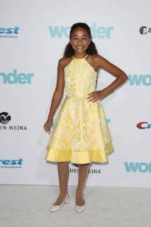 WESTWOOD CA NOVEMBER 14 Millie Davis at Premiere Of Lionsgate s Wonder on November 14 2017 at the Regency Village Theatre in Westwood California Copyright: xFayexSadoux