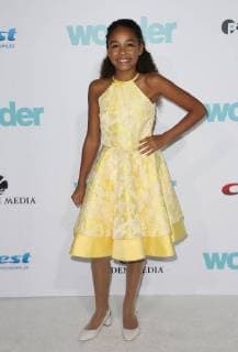 WESTWOOD CA NOVEMBER 14 Millie Davis at Premiere Of Lionsgate s Wonder on November 14 2017 at the Regency Village Theatre in Westwood California Copyright: xFayexSadoux
