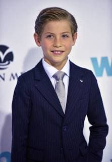 Jacob Tremblay arrives for the premiere of Wonder at the Regency Village Theatre in Los Angeles on November 14, 2017.  LAP2017111410 CHRISTINExCHEW