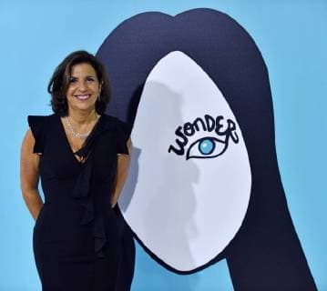 Author R.J. Palacio arrives for the premiere of Wonder at the Regency Village Theatre in Los Angeles on November 14, 2017.  LAP2017111436 CHRISTINExCHEW