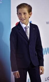 Jacob Tremblay arrives for the premiere of Wonder at the Regency Village Theatre in Los Angeles on November 14, 2017.  LAP2017111408 CHRISTINExCHEW