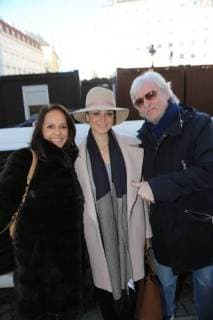 THE RECALL - Kinopremiere Wien, 15. 11. 2017 Reinhold BILGERI mit Tochter Laura BILGERI und Frau Beatrix