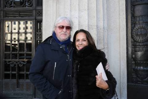 THE RECALL - Kinopremiere Wien, 15. 11. 2017 Reinhold BILGERI mit Frau Beatrix