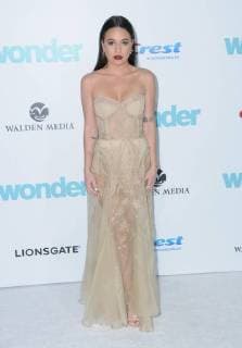 November 14, 2017 - Westwood, CA, U.S. - 14 November 2017 - Westwood, California - Bea MIller. Wonder Los Angeles Premiere held at The Regency Village Theater in Westwood. Photo Credit: AdMedia Westwood U.S. - ZUMAa123 20171114_zaa_a123_371 Copyright: xBirdiexThompsonx