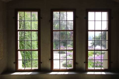 Fenster zum Garten - view in the garden