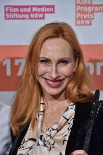 Schauspieler Andrea Sawatzki kommt am 14.11.2017 in Köln zur Verleihung des 27. Kinoprogrammpreis NRW.