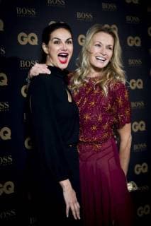 Helena Noguerra et Estelle Lefebure CELEBRITES Ceremonie des recompenses GQ Paris 15 11 2017 JBAutissier Panoramic 