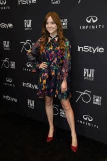November 15, 2017 - West Hollywood, California, U.S. - TARA LYNNE BARR arrives at the s and InStyle s Celebration of the 2018 Golden Globe Awards Season and the Unveiling of the Golden Globe Ambassador. West Hollywood U.S. - ZUMAz03_ 20171115_shd_z03_176 Copyright: xHFPAx