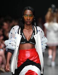 Models present creations of the Mexican designer Ivan Avalos during the Mexico Fashion Week in Mexico City, Mexico, 15 November 2017. The event takes place between the 12 and 17 November. Mexico Fashion Week !ACHTUNG: NUR REDAKTIONELLE NUTZUNG!  Copyright: xMarioxGuzmánx MEX007 20171116-636464087034895537