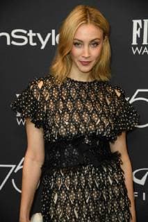 November 15, 2017 - West Hollywood, California, U.S. - SARAH GADON arrives at the s and InStyle s Celebration of the 2018 Golden Globe Awards Season and the Unveiling of the Golden Globe Ambassador. West Hollywood U.S. - ZUMAz03_ 20171115_shd_z03_193 Copyright: xHFPAx