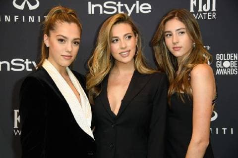 November 15, 2017 - West Hollywood, California, U.S. - SISTINE STALLONE, SCARLET STALLONE and SOPHIA STALLONE at the s and InStyle s Celebration of the 2018 Golden Globe Awards Season and the Unveiling of the Golden Globe Ambassador. West Hollywood U.S. - ZUMAz03_ 20171115_shd_z03_211 Copyright: xHFPAx