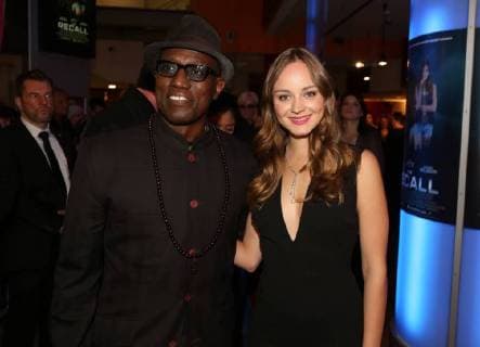 Kinopremiere - THE RECALL Wien, Millenium City, 15. 11. 2017 Wesley SNIPES, Laura BILGERI