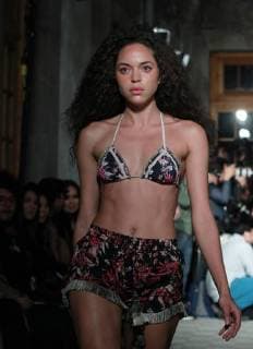A model presents creations of Brazilian brand Zingara during the Mexico Fashion Week in Mexico City, Mexico, 16 November 2017. The event takes place between the 12 and 17 November. Mexico s Fashion Week !ACHTUNG: NUR REDAKTIONELLE NUTZUNG!  Copyright: xMarioxGuzmánx MEX007 20171117-636464949894282409