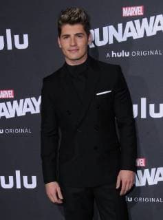 November 16, 2017 - Westwood, CA, U.S. - 16 November 2017 - Westwood, California - Gregg Sulkin. Premiere Of Hulu s Marvel s Runaways held at Regency Village Theater in Westwood. Photo Credit: AdMedia Westwood U.S. - ZUMAa123 20171116_zaa_a123_290 Copyright: xBirdiexThompsonx