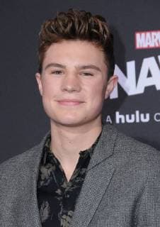 November 16, 2017 - Westwood, CA, U.S. - 16 November 2017 - Westwood, California - Zayne Emory. Premiere Of Hulu s Marvel s Runaways held at Regency Village Theater in Westwood. Photo Credit: AdMedia Westwood U.S. - ZUMAa123 20171116_zaa_a123_389 Copyright: xBirdiexThompsonx