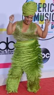 Bilder des Tages Patrickstarrr arrives for the annual American Music Awards held at Microsoft Theater in Los Angeles, on November 19, 2017.  LAP2017111923 JIMxRUYMEN