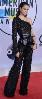 Maia Mitchell arrives for the annual American Music Awards held at Microsoft Theater in Los Angeles, on November 19, 2017.  LAP2017111979 JIMxRUYMEN