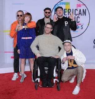 November 19, 2017 - Los Angeles, CA, U.S. - 19 November 2017 - Los Angeles, California - Portugal the Man. 2017 American Music Awards held at Microsoft Theater in Los Angeles. Photo Credit: AdMedia Los Angeles U.S. - ZUMAa123 20171119_zaa_a123_171 Copyright: xBirdiexThompsonx