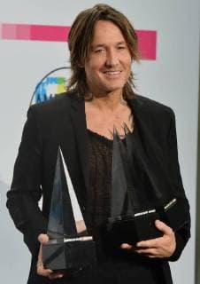 Themen der Woche Bilder des Tages Keith Urban appears backstage as a triple winner for Favorite Country Album, Favorite Country Song, and Single of the Year at the annual American Music Awards held at Microsoft Theater in Los Angeles, on November 19, 2017.  LAP2017111984 JIMxRUYMEN