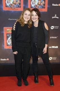 Fritzi und Floriane Eichhorn bei der Premiere der Kindershow Spiel mit der Zeit im Friedrichstadt-Palast. Berlin, 19.11.2017