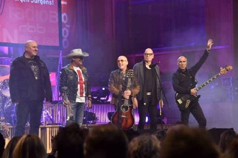 City bei der Abschiedgala Gala 50 Jahre Hey Music - Danke, Jürgen Jürgens! im Großen Sendesaal im Haus des Rundfunks. Berlin, 19.11.2017