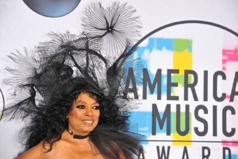 Diana Ross bei der Ankunft zu den American Music Awards am 19.11.2017 in Los Angeles 2017 American Music Awards in Los Angeles